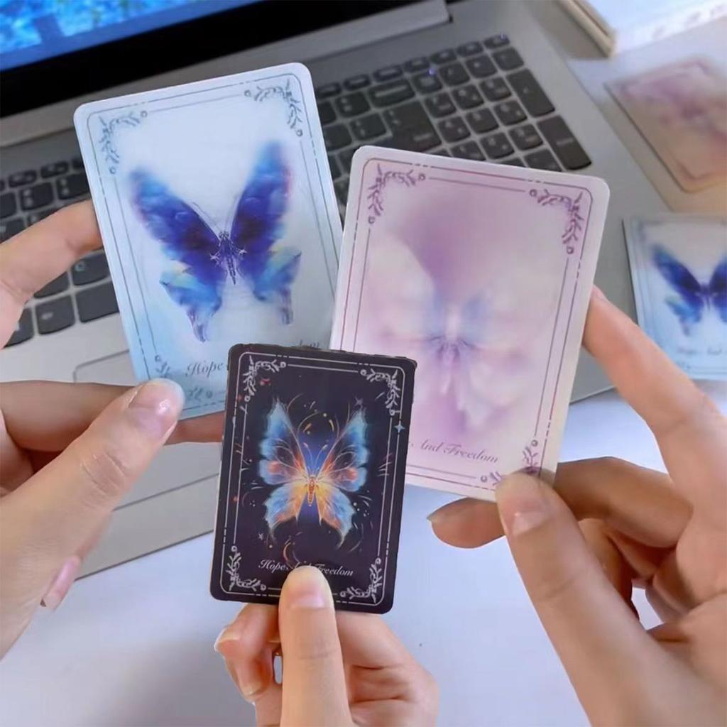 Tarot de mariposa revoloteando en 3D, tarjeta didáctica de mariposa, tarjetas de mariposa voladora, tarjetas de trama de mariposa, tarjetas de agradecimiento de mariposa, tarjetas de felicitación personalizadas,