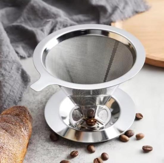 Kaffeefilter, Edelstahl, Kaffeefilter, papierlos