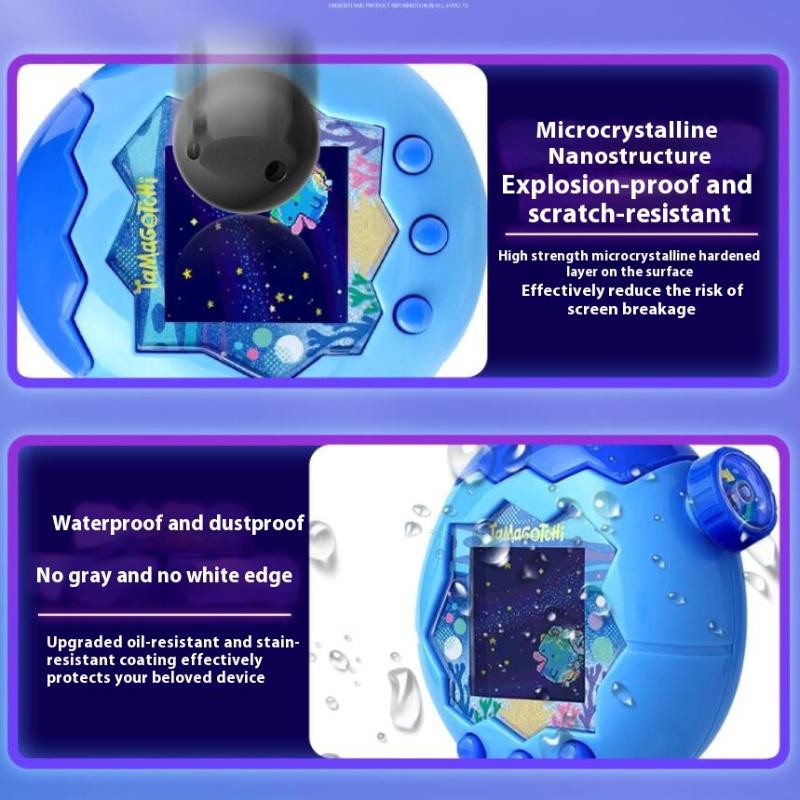 2Pcs/Set Screen Protector Decorative Accessories For Tamagotchi Uni Paradise Screen Film Protective Cover Panel Soft Film