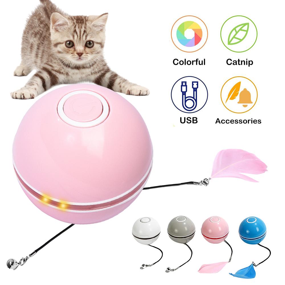 rolling ball cat toy