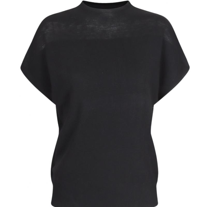 Shop   Women S Short Sleeve Knit Top Green Bom Wkn260017