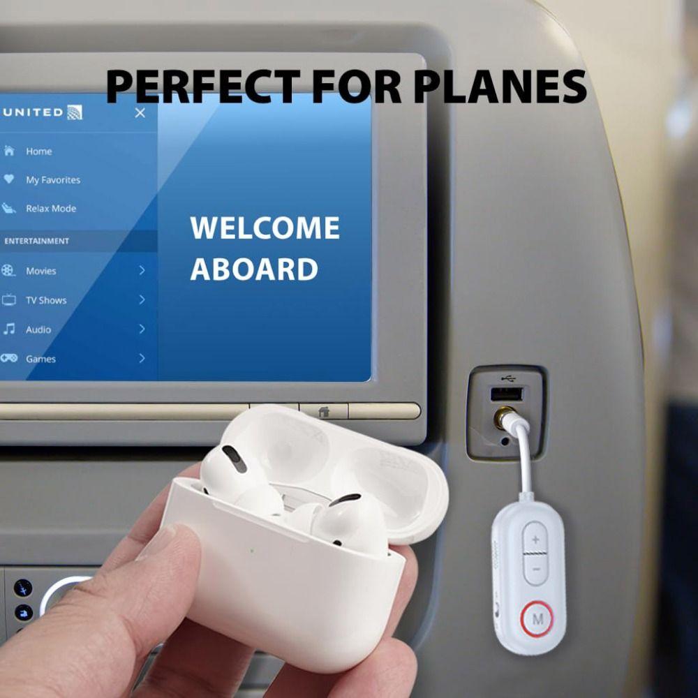 Mini Bluetooth Wireless Adapter 3.5mm AUX Audio Transmitter Receiver Music