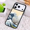 Cartoon Cute Stylish Waves Phone Case for iPhone 17 Air 16 15 11 12 14 13 Pro Max Shockproof Cover