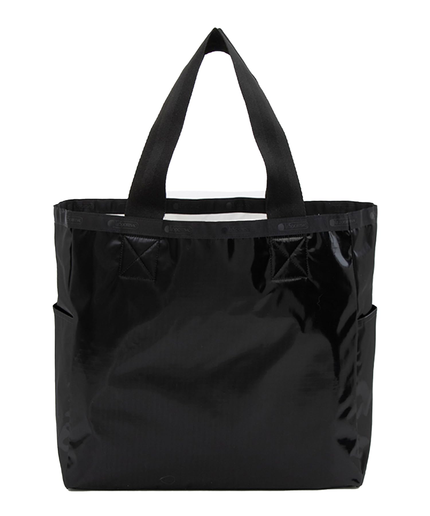 

Офіційна сумка-тоут LG REVERSIBLE чорного кольору [LeSportsac] TOTE/1254 Жіноча, 2-стороння, блискуча/безе