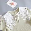 High Quality Embroidery Mesh Lace Collar Women's Wedding Dress Petal Shawl Girl Shopping Trip Party Personality DIY Decoration