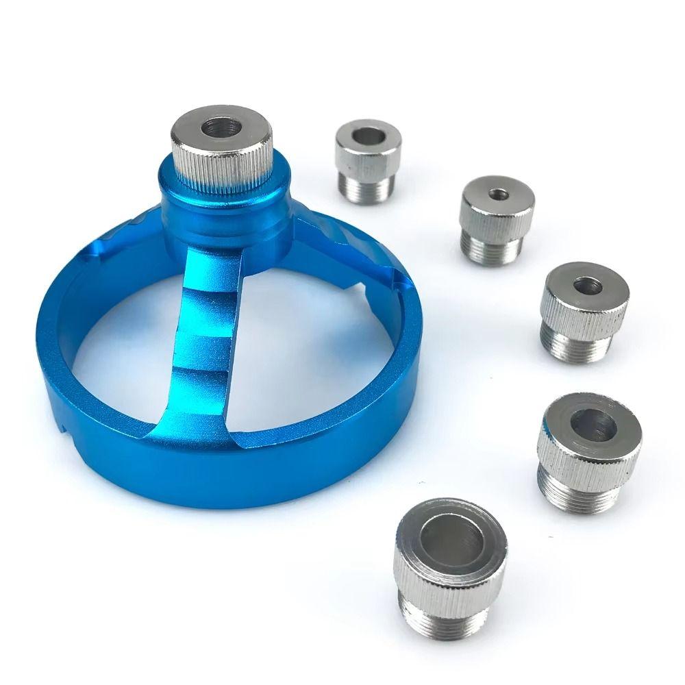 4-8mm Hole Puncher Locator Jig Single Hole Positioning Centering Drill Guide Woodworking Tools