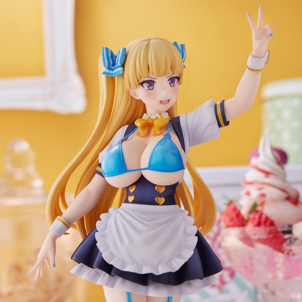 Michihas Illustration Bell PVC ABS Komplettfigur "Lina Roll-chan" Nicht-Maßstab & Vorgemalt