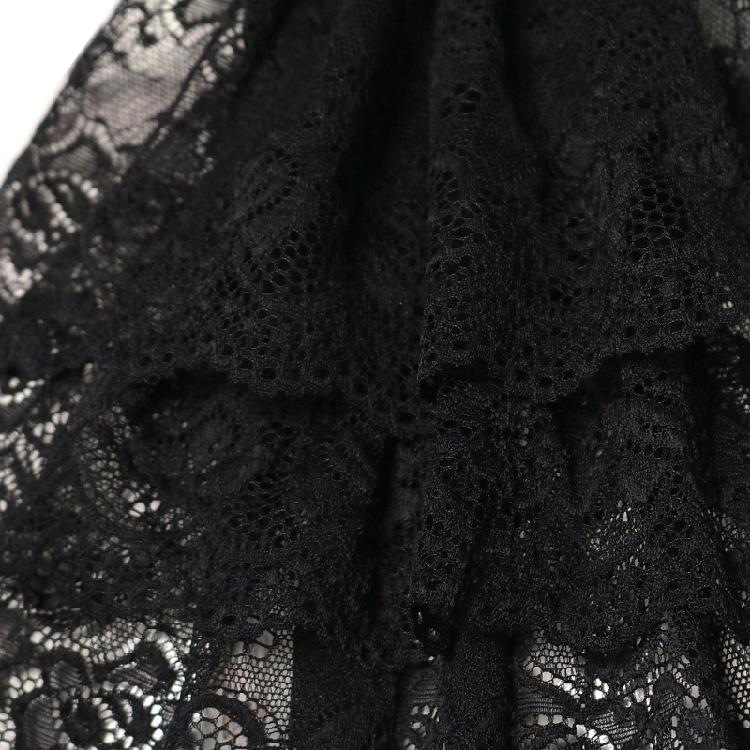 Viktorianisches Rüschenspitzen-Jabot Falscher Kragen Mittelalterliches Halloween-Kostüm Halskragen