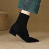 Women Ankle Boots High Heels 2026 New Fashion Elegant Shoes Woman Pointed Toe Designer Pumps Autumn Luxury Sexy Mujer Botas