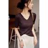 2024 Women's High-End Slimming Summer Short-Sleeve T-Shirt