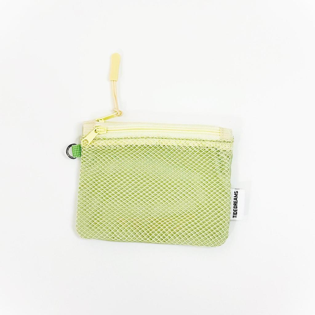 Double-Layer Mesh Travel Bag: Mini Storage for Coins, Lipstick & Cosmetics