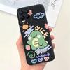 Capa Para Realme 8 Pro / Realme 8 4G Desenho Animado Fofo Cor Doce Silicone Macio Capa Para Realme8 8Pro RMX3085 RMX3081 Capas de Telefone