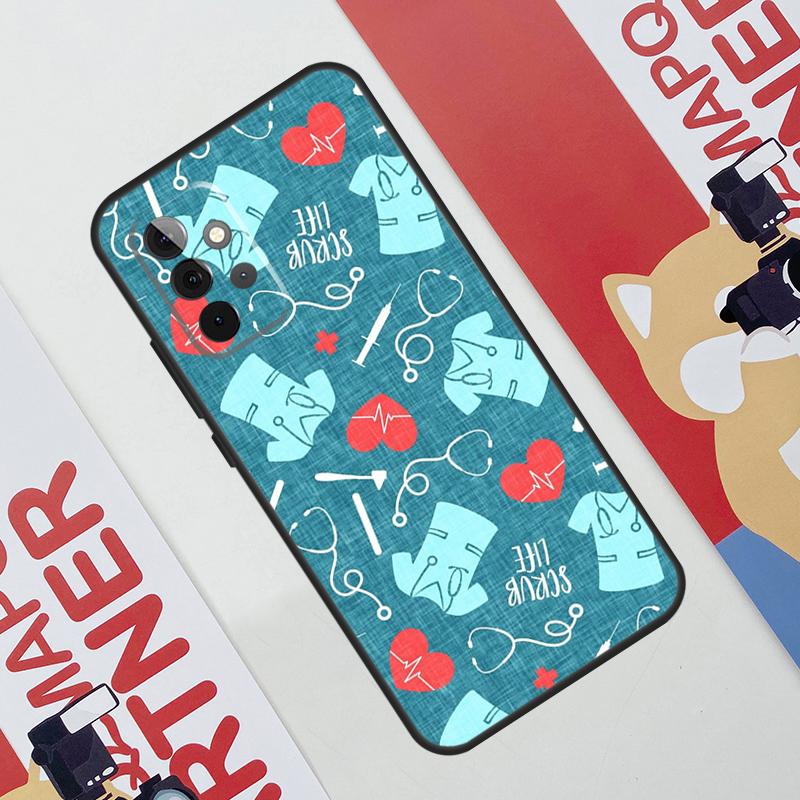 

Медицинский чехол для здоровья с изображением сердца для Samsung Galaxy A53 A16 A26 A36 A56 A55 A35 A15 A52 A32 A12 A33 A13 A14 A34 A54 A17 Samsung A24 4G