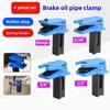 Car Brake Oil Clamp Pipe Plug Tool 4Pcs Leak Proof Brake Lines Stoppers Prevent Oil Spills Automotive
