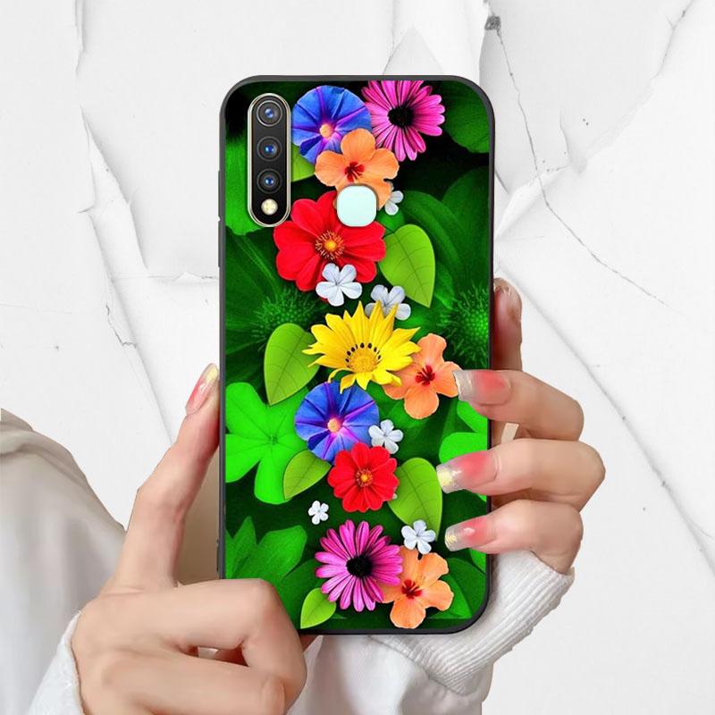 Case For Vivo Y19 Y 19 Cover Silicone Soft TPU Phone Case For Vivo Y19 1915 VIVOY19 Funda Capa Fashion Shockproof Shell Coque