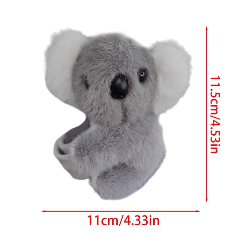 Unique Koala Doll Wristband Cartoon Animal Toy Bracelet Handmade Birthday Gift Cute Wrist Strap Decoration for Kids