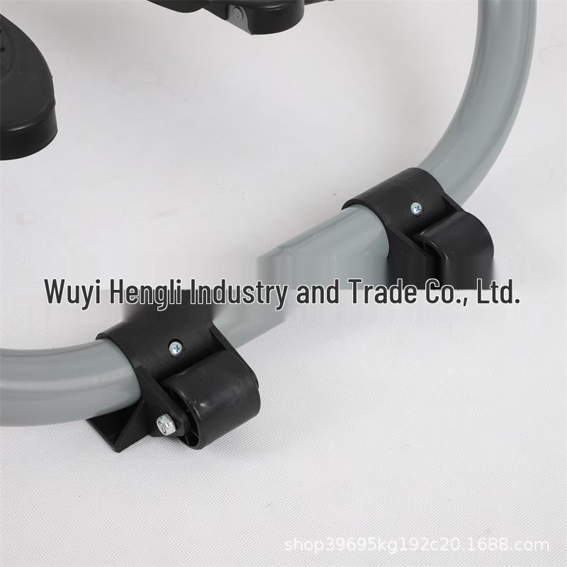 Home Fitness Beauty Leg Bike: Walking Pedal, Heart Rate Monitor, Front & Back Swing Trainer