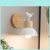 Nordic Wall Lamp Led Modern Minimalist Wooden Corridor Bedroom Living Room Wall Light For Children Room Decor