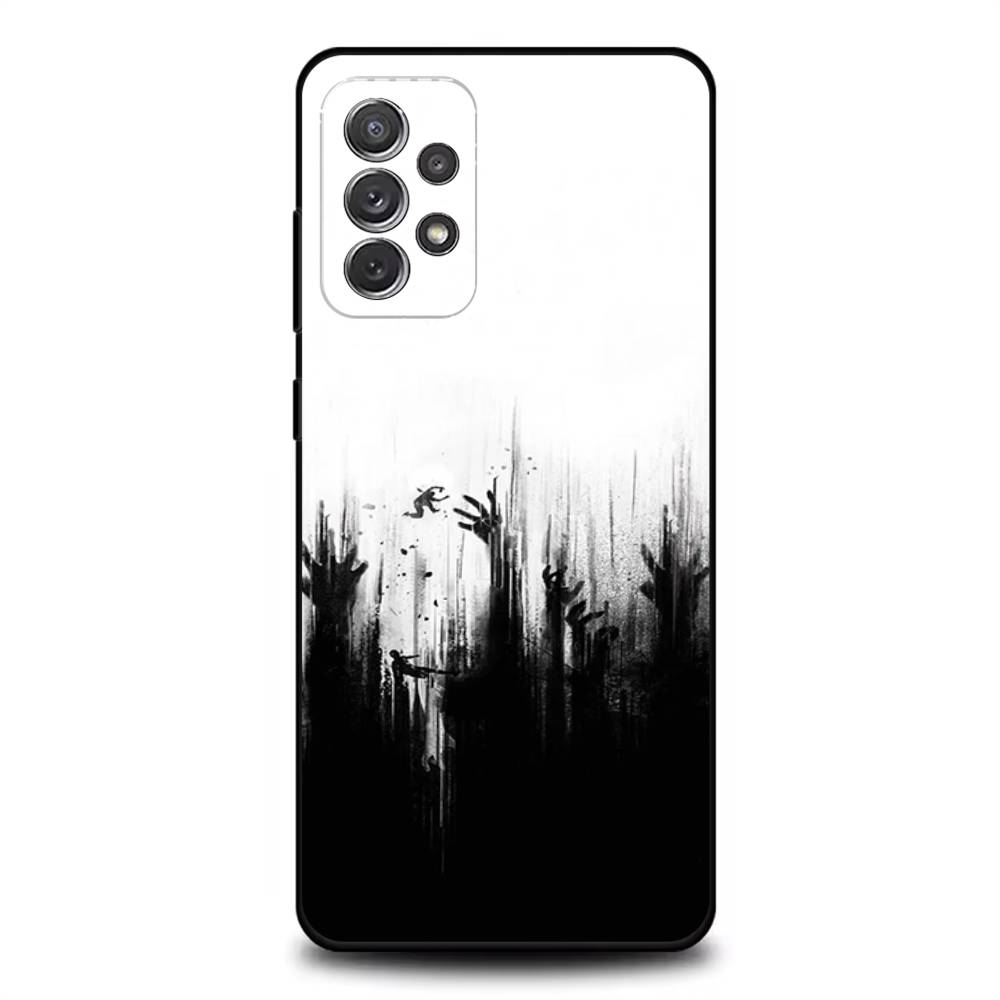 

D-Dying L-Light Game Phone Case For Samsung S 25,24,23,22,30,21,10,9,Ultra,Plus,Lite,FE,4,5G Black Soft Case SamsungS21FE