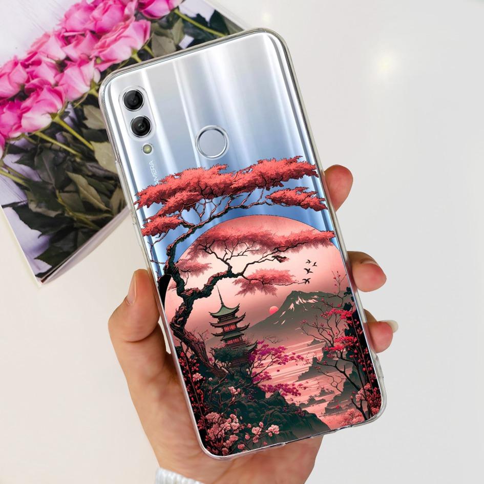 Für Honor 10 Lite Hülle HRY-LX1 HRY-LX2 Abdeckung Mode Schmetterling Transparentes Silikon Hüllen Für Honor 10 10i Honor10 Bumper