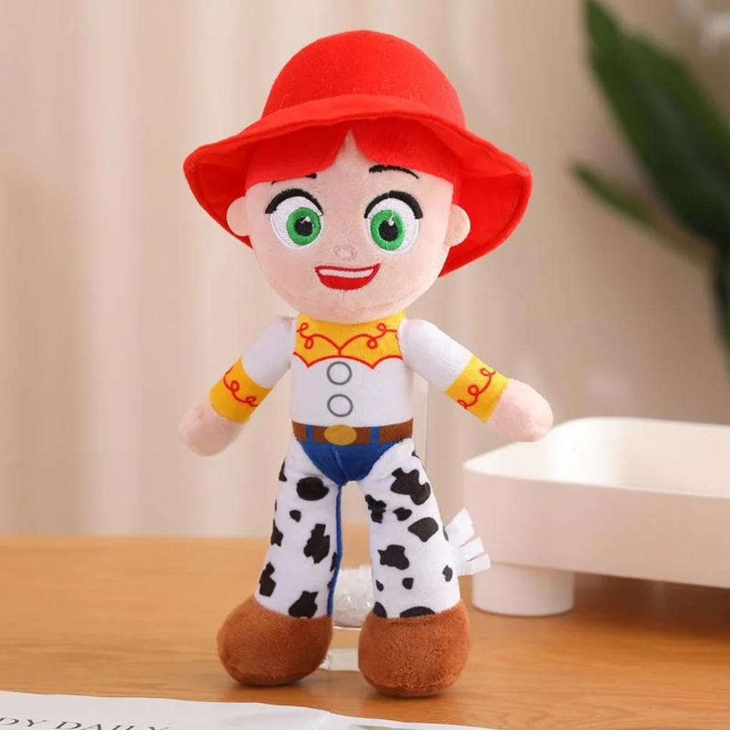 23cm Cute Woody Buzz Lightyear Plush Toy Lovely Stuffed Anime Jessie Plushies Pendant Cartoon Doll Home Decor Xmas Gifts*