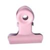 8pcs Metal Hinge Clips Rounded Head Rust Prevention Bull Binder Clamps File Clamps for Ticket Test Paper Sakura Roseate