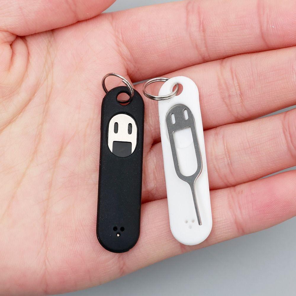 1Pcs Mobile Phone SIM Card Removal Tool Portable Keychain Charm New Card Pin for Smartphones