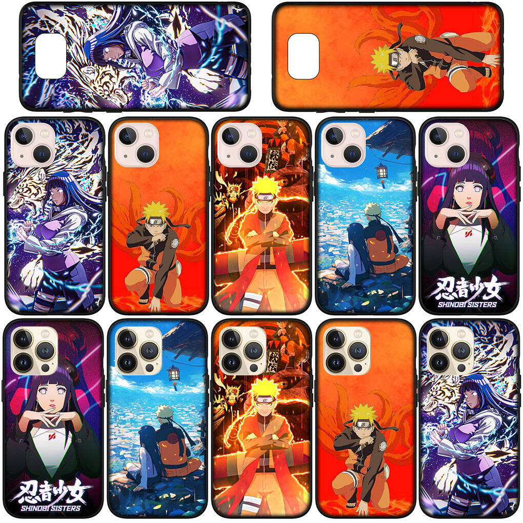 Phone Case for iPhone 17 15 16 Plus Xiaomi Poco X7 X6 F8 F7 C85 C75 C71 Redmi Note 14 12 11 13 Pro Max A4 14C 13C 15C Funda Hinata Hyuga Narutos Cover