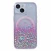 JTW Series for iPhone 13 Case Gradient Glitter Acrylic+TPU Magnetic Phone Cover