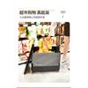 Outdoor camping storage box, car folding trolley box, camping picnic organizer box, grocery cart, small cart, shopping cart
