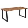 Day and Night - Day and Night Solid Acacia Wood Dining Table 180x90 Cm