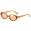 Retro Vintage Style Oval Sunglasses UV400 Protection Y2K Small Oval Sun Glasses Aesthetic Accessories for Women & Men