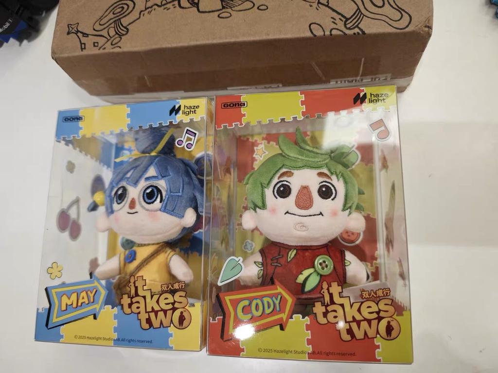 Latest It Takes Two Haze Light Plush Pendant Cody May Katie Elephant Doll Key Charm Gentle Adorable Pouch Decoration Couple Present Playthings
