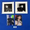 [USED] BTS JUNGKOOK Double-Sided Square Photo Card/Hologram Photo Sticker