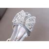 Herbst-Neustil, damenhaft, Baby-Mädchen, Mädchen, Prinzessinnen-Strass-Flats, Lederschuhe, Tanzaufführungs-Sandalen