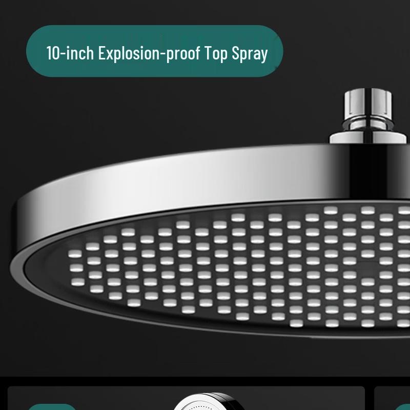 

High-Pressure Shower Head System