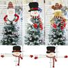 Top Christmas Tree Topper Cover Snowman Hat Xmas Tree Ornaments Home Decoration