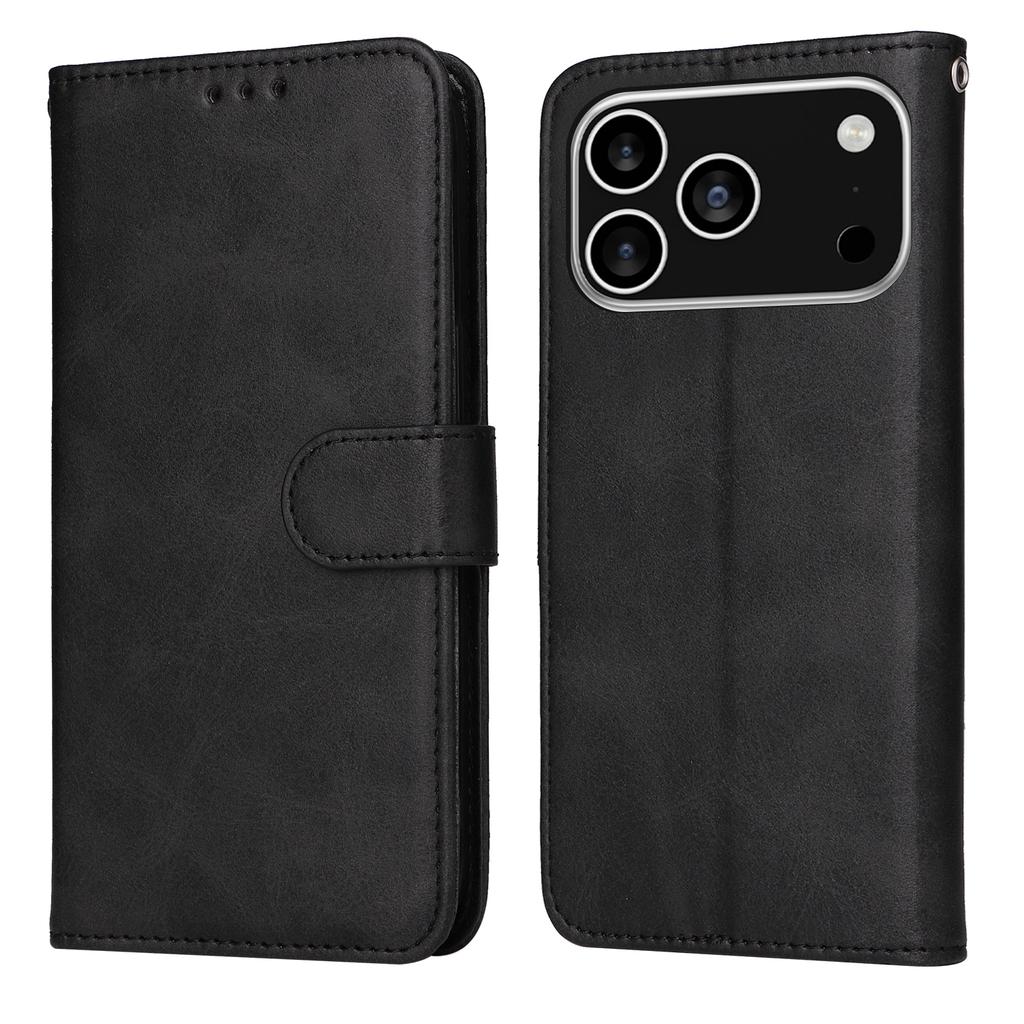 Etui portfelowe ze skóry PU typu folio na iPhone 17 Pro