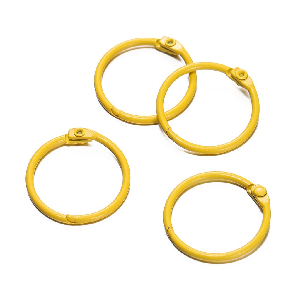 5pcs/lot 30mm KeyRing Colorful Open Ring Buckle Lobster Clasp Keychain Connector Clasps For DIY Jewelry Making Supplies