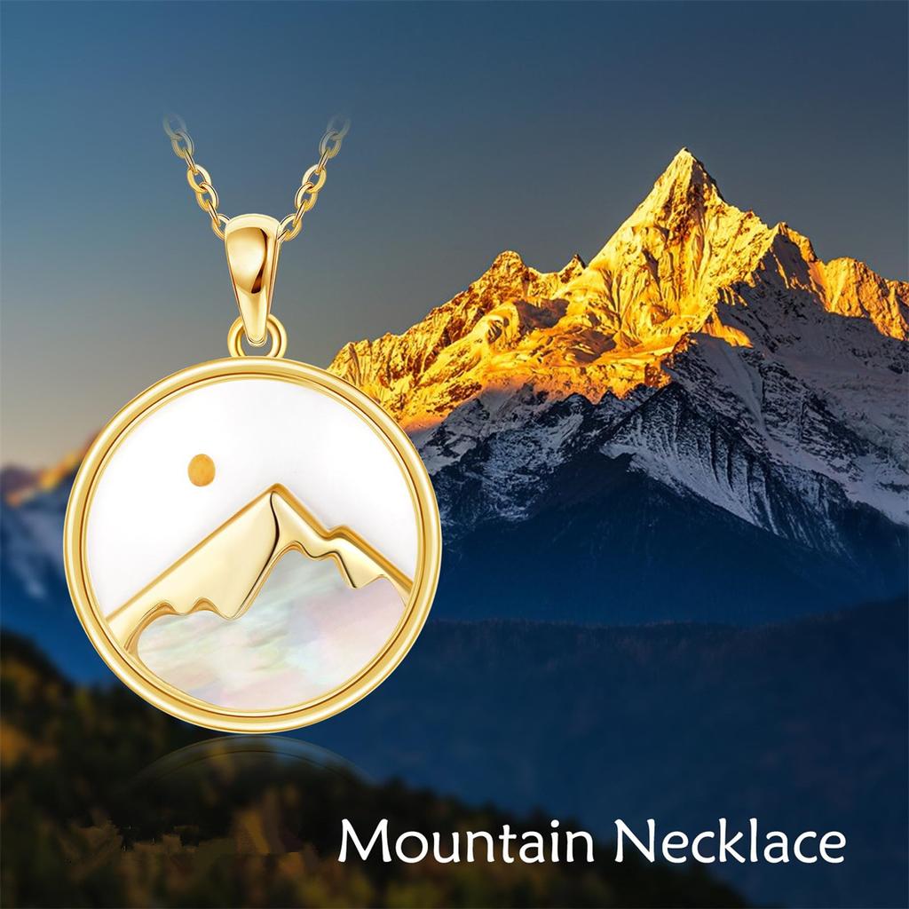 Stainless Steel Mustard Seed Faith-moving Mountain Woman Necklace