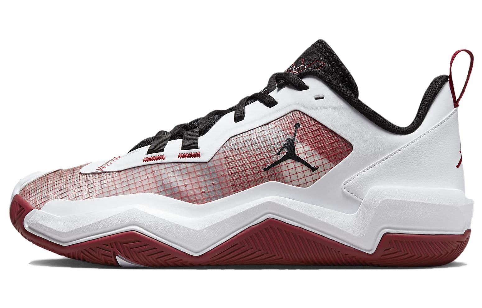 Air Jordan One Take 4  White Team Crimson  41