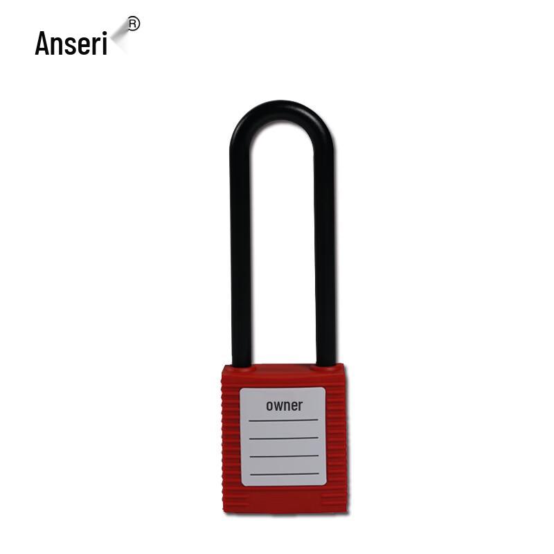Ansell Longer Shackle Insulated Safety Padlock