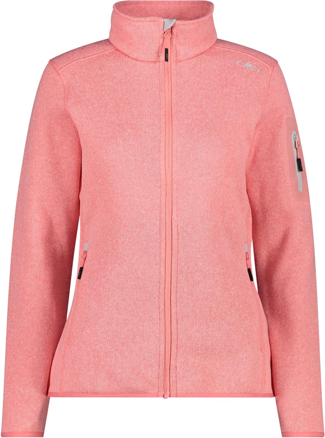

Куртка CMP Woman Fleece Jacket (3H14746) Damen schwere Fleecejacke Knit-Tech Meliert (3H14746) pesca/gesso 44