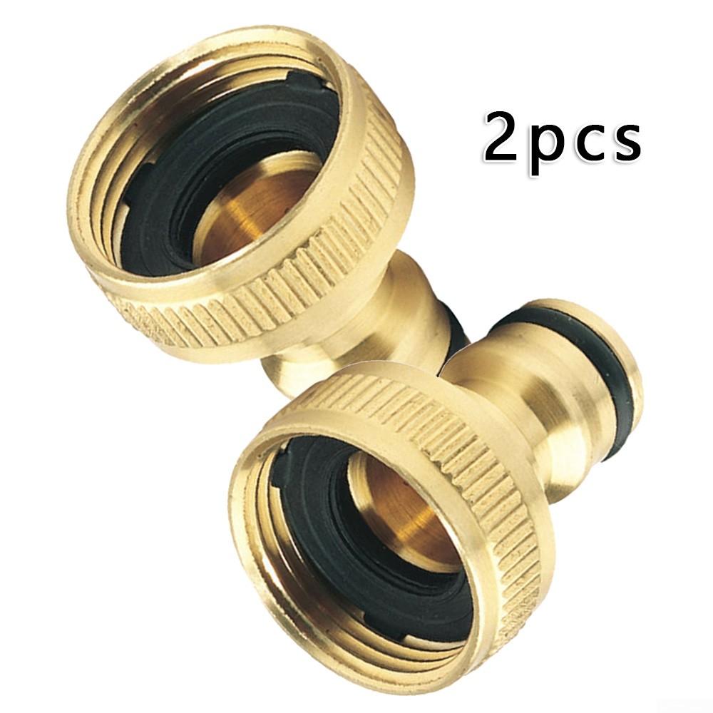 Garden Thread Connector Water Pipe Quick Adaptor 1.57*1.18in 3/4" To 1/2