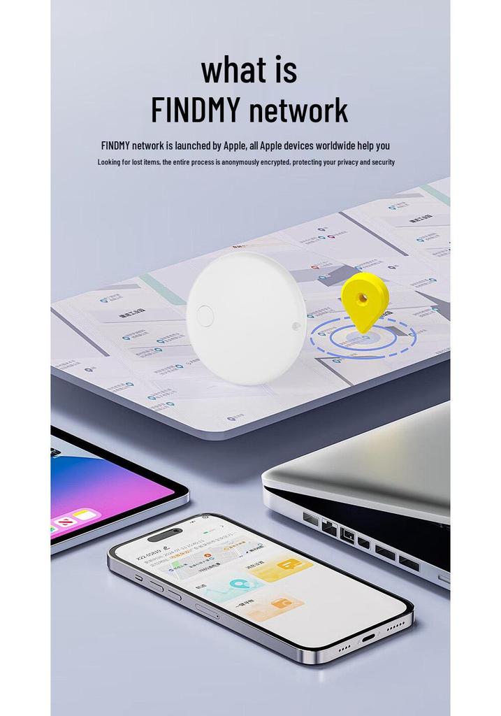 Apple AirTag Global Locator: MFI Certified Pet Tracker & Anti-lost GPS Device