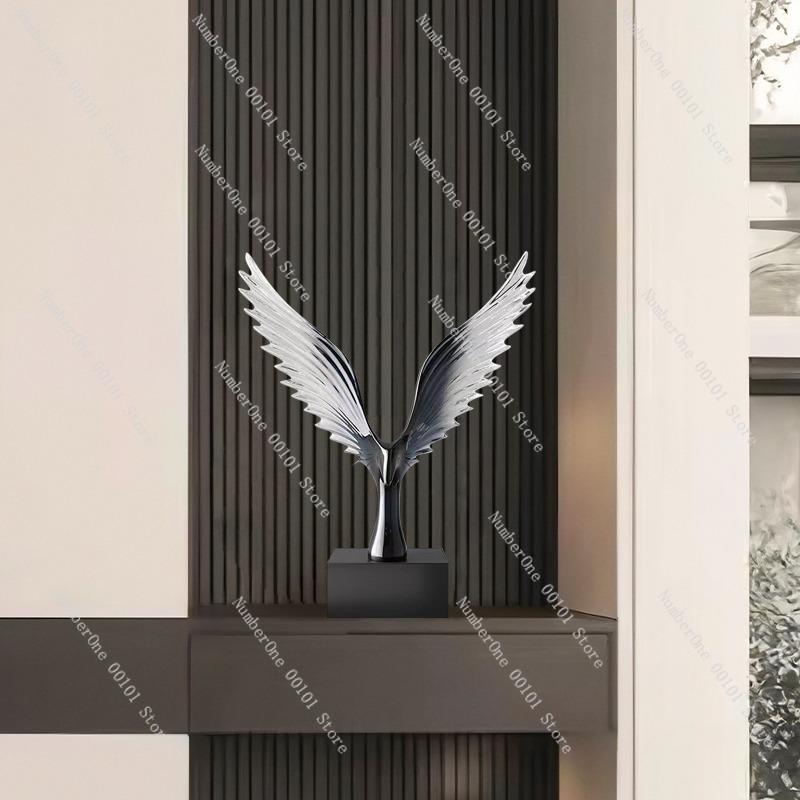 Light Luxury Home Decor Items, High-End TV Cabinet for Living Room, Creative Decorative Pieces for Home and Office