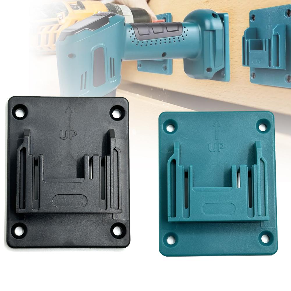 1pcs Machine Holder Battery Storage Rack For Makita/Bosch/Dewalt/Milwaukee Batteries Wall Mount Tool Bracket Fixing Devices