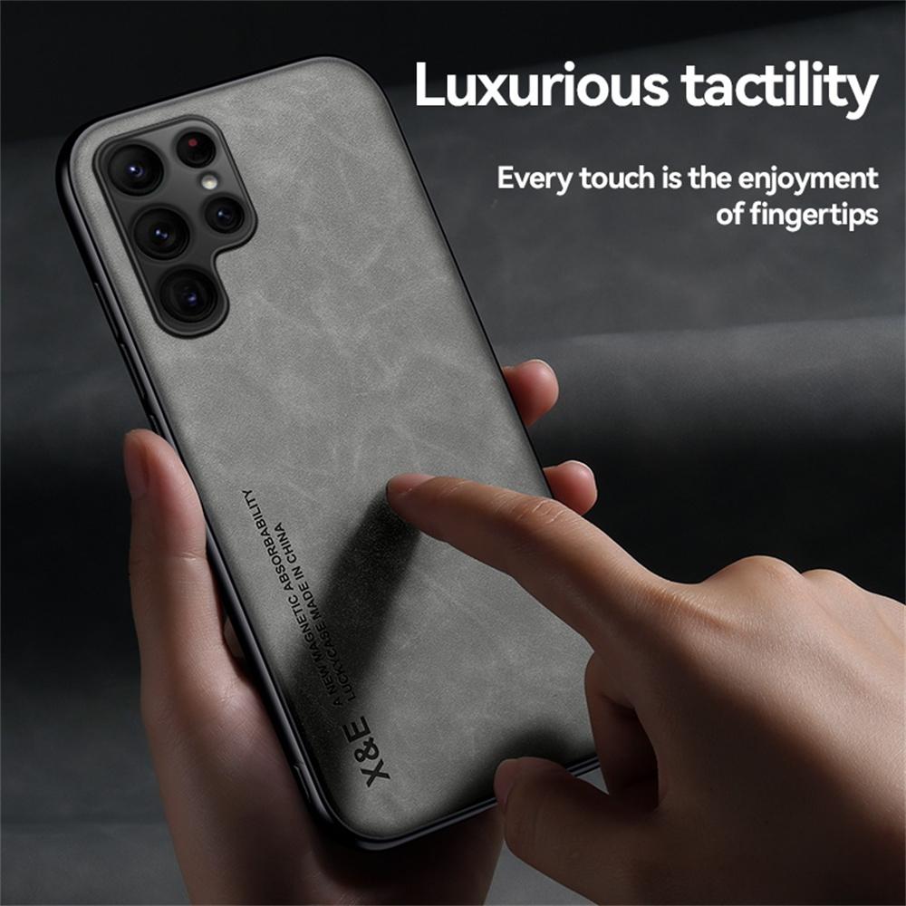Magnetické kožené pouzdro pro Samsung Galaxy S23 Ultra S22 Ultra S21 Plus S20 Fe Note 20 A51 A71 A13 A12 A73 A52s A33 A53 5g kryt