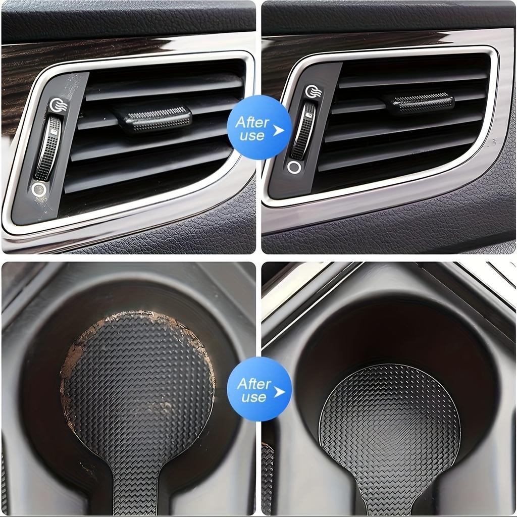 Gel per la pulizia dell'auto, Prodotti per la pulizia e la manutenzione degli interni dell'auto, Facile pulizia della polvere negli angoli, Universale per auto, Applicazione riutilizzabile di polvere appiccicosa