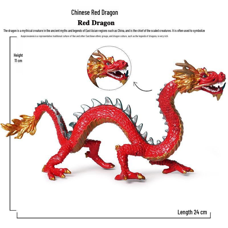 Children s Mythical Wild Animal Dragon Toy Figure - Year of the Dragon Mascot